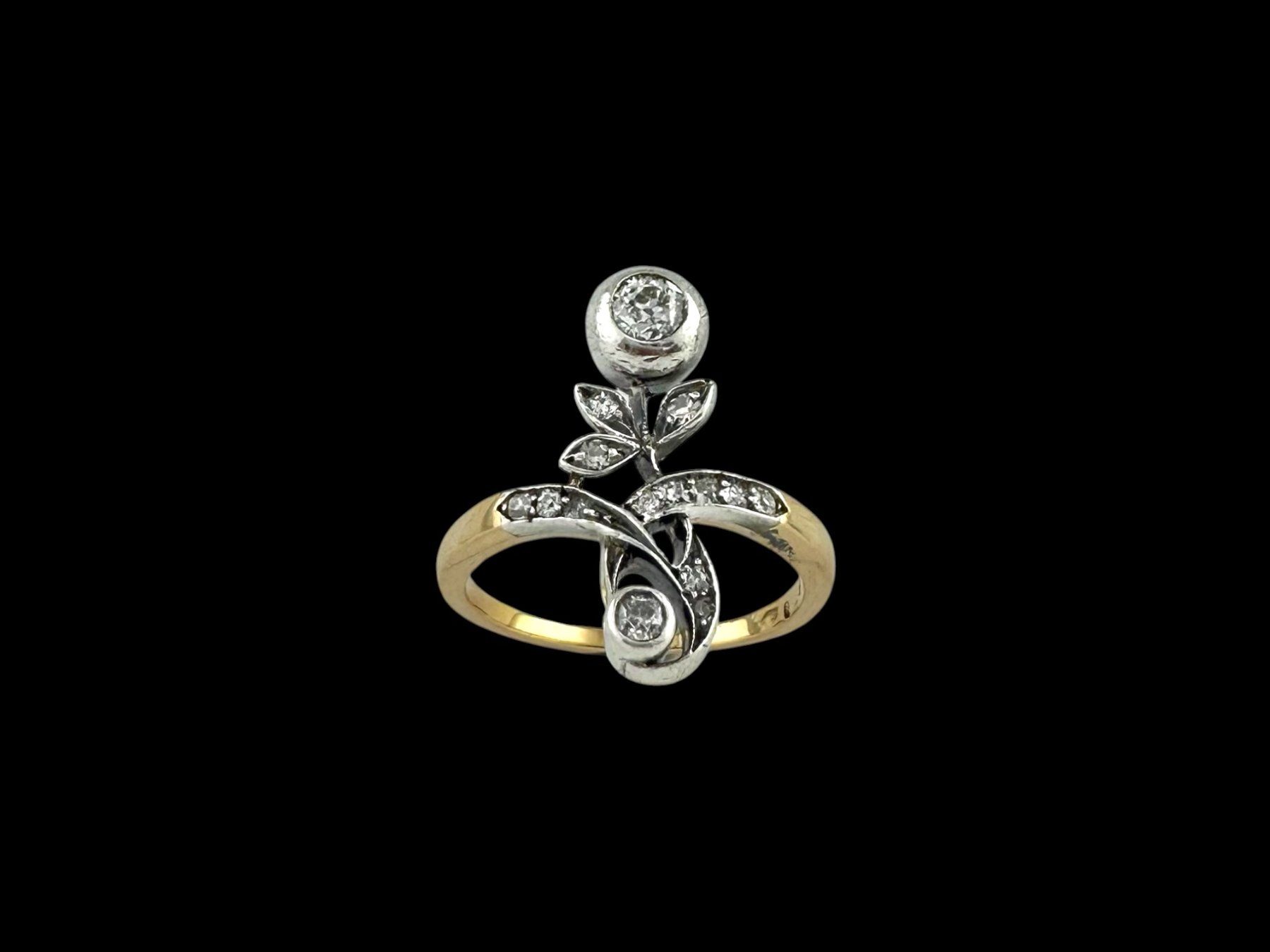 Anelli: Antiker, Wiener Diamant - Ring um 1915 – Usato da Zuzwil SG venduto da artimmo 3