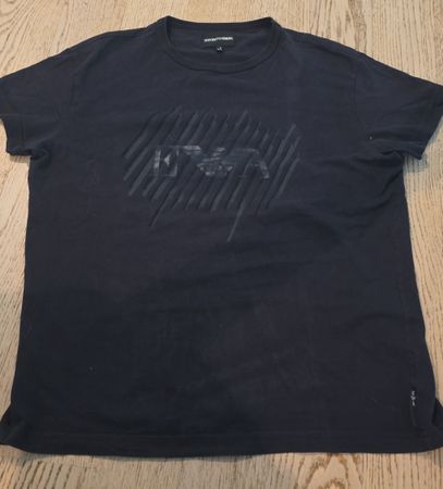 Emporio Armani T-Shirt Damen Grösse XL schwarz 
