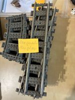 LEGO Schienen - 9 Volt - 20 x gerade - 16 x gebogen