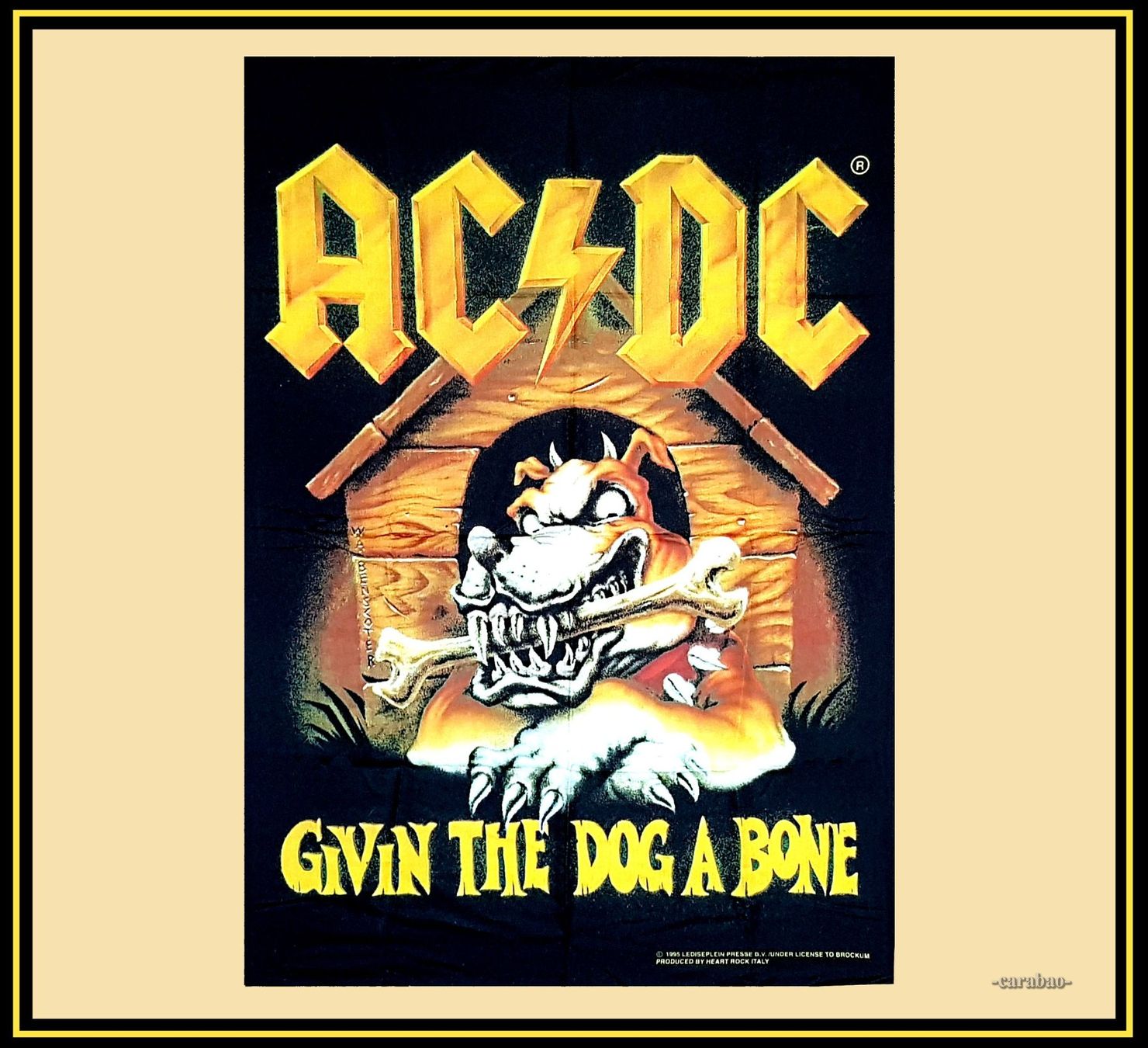 Bandiere: Fahne AC/DC - Nr. J-709 – Nuovo (secondo la descrizione) da Winterthur venduto da --carabao--