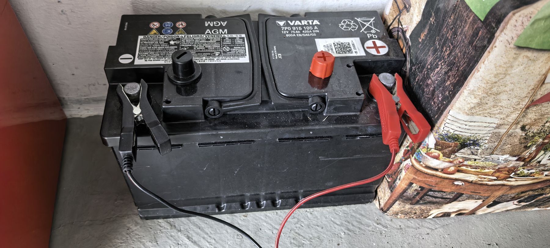 Varta Batteries: Batterie VARTA 12V 75Ah – D'occasion à huenenberg par Suizofelize