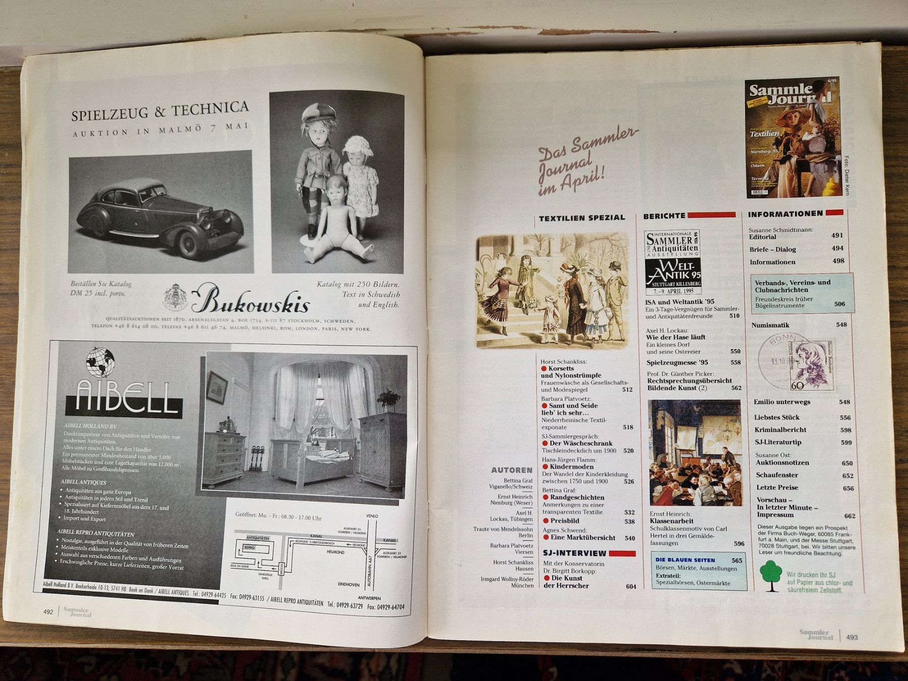 Riviste & Magazine: Sammlerjournal Textilien – Usato da Mörschwil venduto da wunderkiste44 2