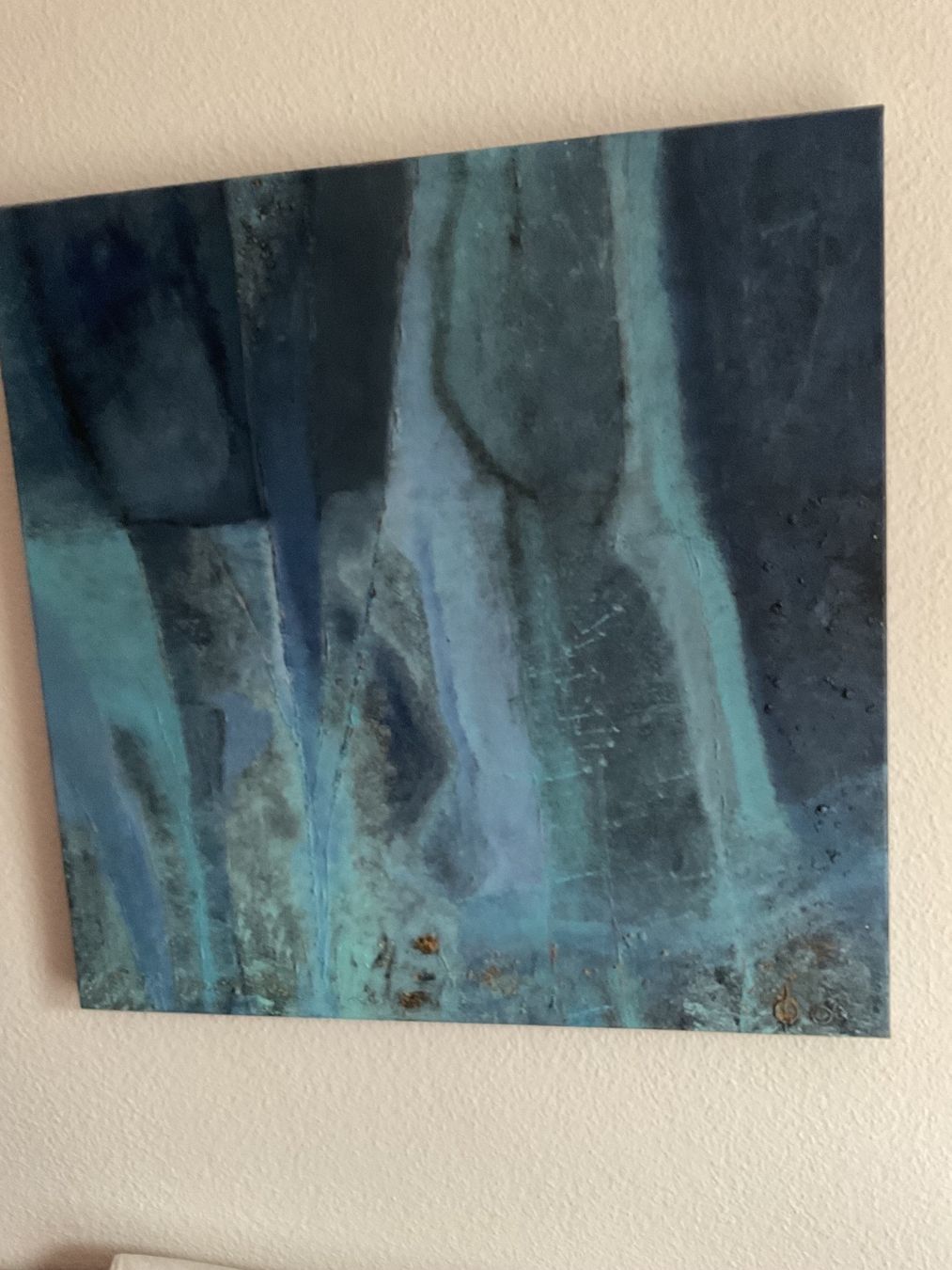 Dipinti: Abstraktes Bild 80 cm x 80 cm – Nuovo (secondo la descrizione) da Biel-Benken BL venduto da Cold334 1