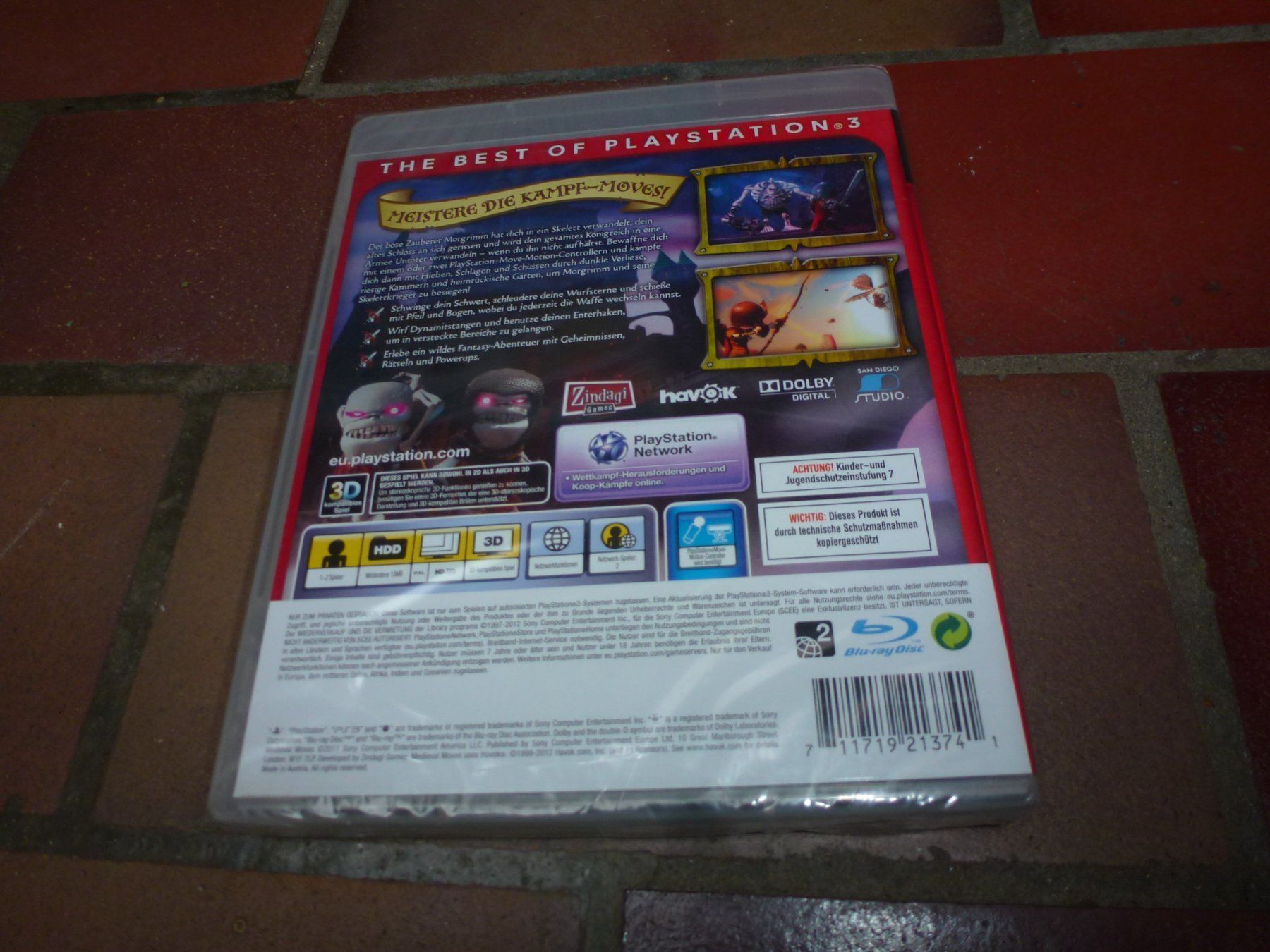 Spiele: Medieval Moves PS3 NEUWARE – Neu und originalverpackt aus Olten von Disc-Ausverkauf 1