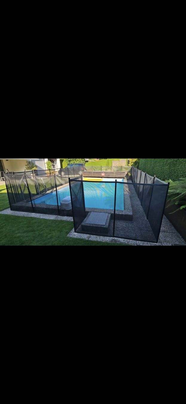 Recinzioni: Pool Absperrzaun inkl. Tür ca. 25m lang.  – Usato da Laupen ZH venduto da Turiduzzzu