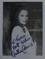 Jackie Collins (1937-2015) Schriftstellerin - Autogramm