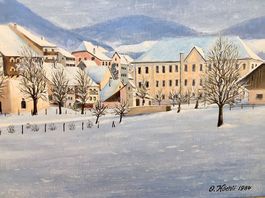 Klingnau Bild Gemälde handgemalt