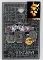 HARD ROCK CAFE Pin Monster Truck Series Skull Truck