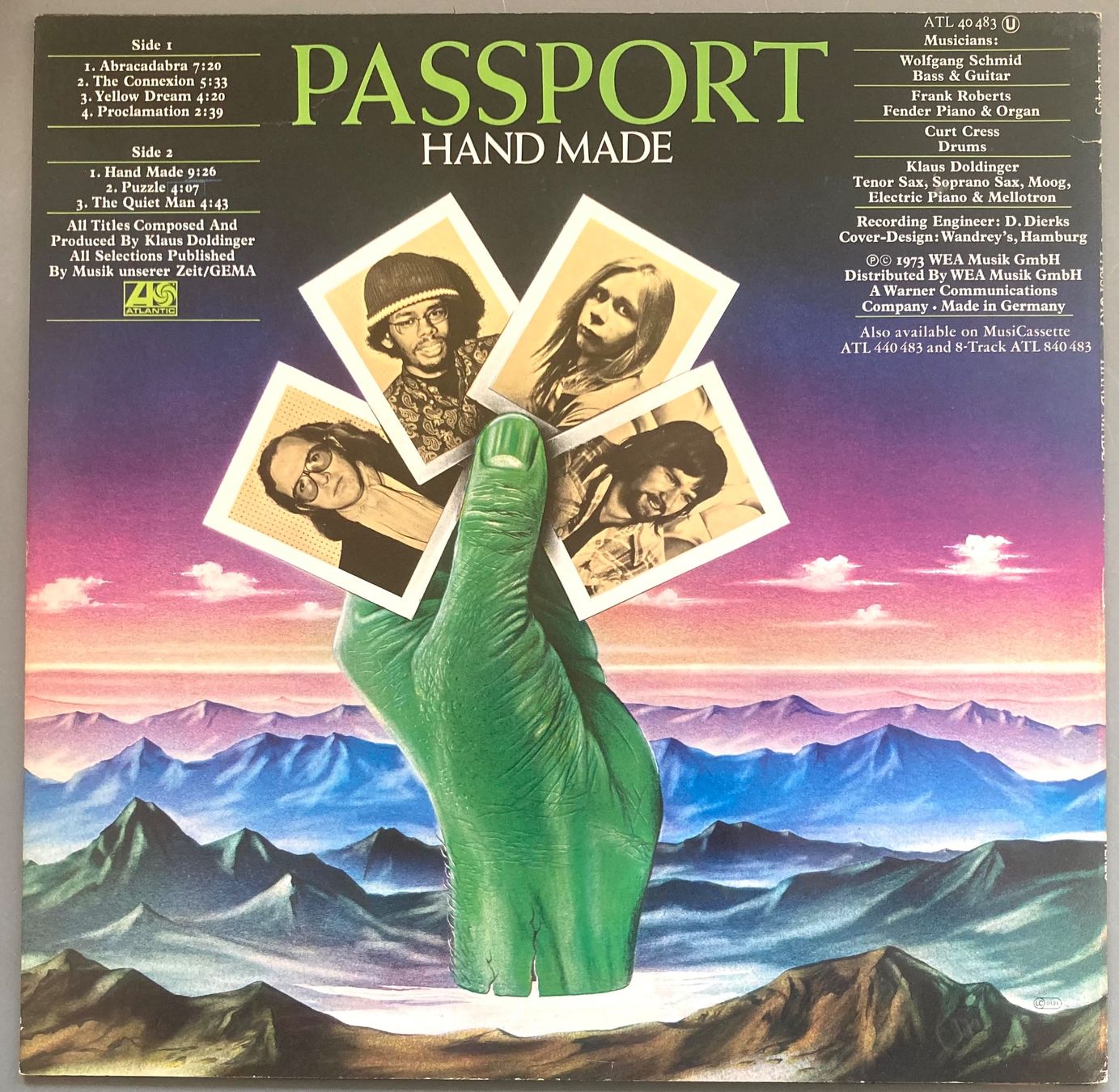 Vinyles: PASSPORT - HAND MADE – D'occasion à Poliez-Pittet par Newtown-Records 1