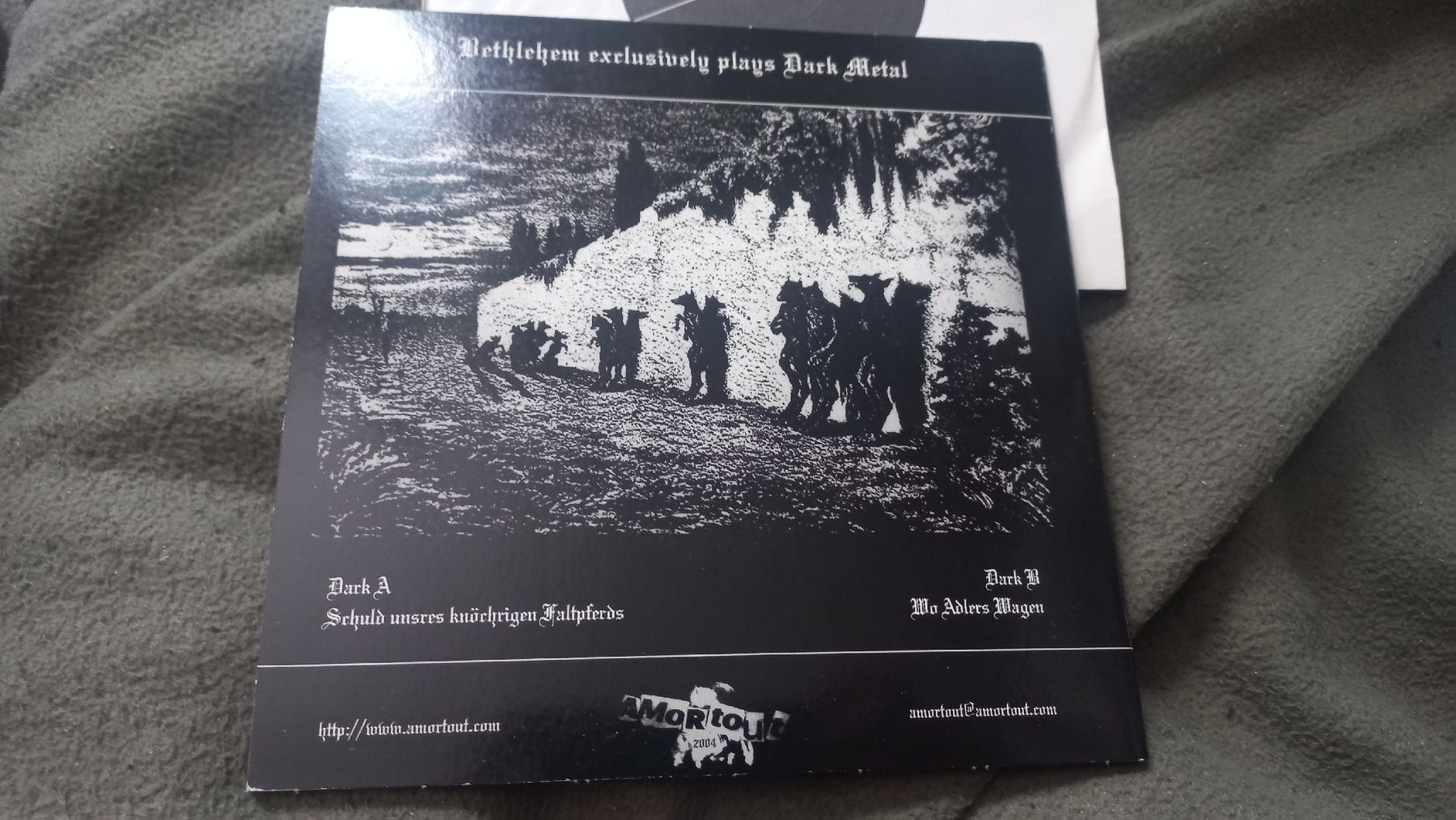 Dischi in vinile: Bethlehem - Alles Tot White 7" Single Dark Metal – Usato da Olten venduto da Donatello1984 1