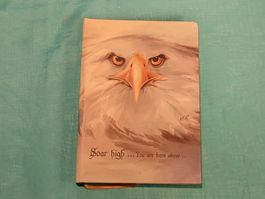 Notizbuch, Tagebuch mit Adler, Hardcover