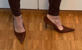 NAVYBOOT-Pumps in der Farbe Braun
