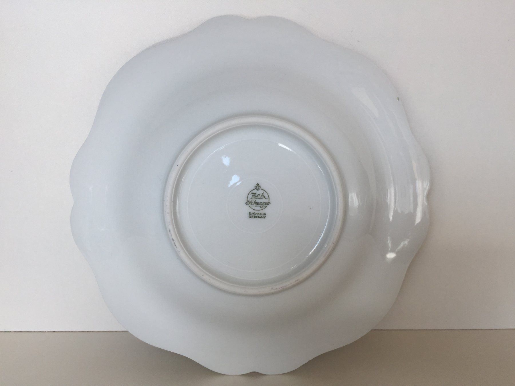 Teller: ZEH SCHERZER BAVARIA GERMANY Assiette / Teller – Gebraucht aus Cossonay-Ville von Les_1001_perles 7