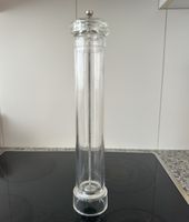 Transparente grosse Pfeffermühle - Stilvoll!