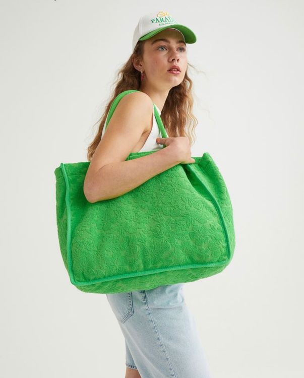 Sac discount cabas vert