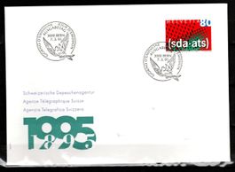 1995 - Werbemarken - 100 Jahre Depeschenagentur SDA
