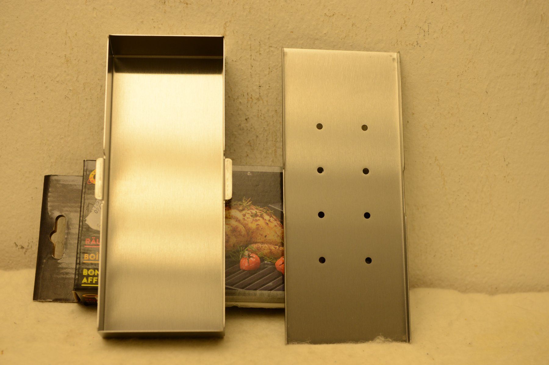 Appareils de cuisine: Räucherbox aus Edelstahl – Neuf avec emballage d'origine à Sachseln par Smatsch54 2