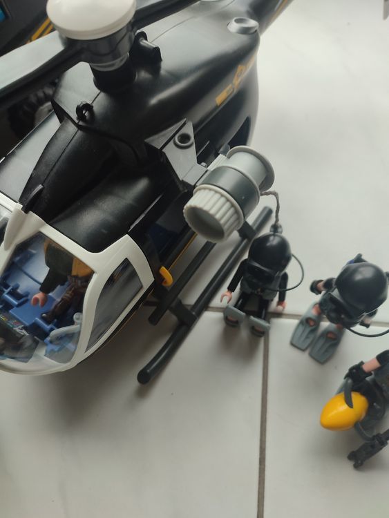 Playmobil - 2 SEK-Sets Hubschrauber und Einsatzfahrzeug | Kaufen auf ...