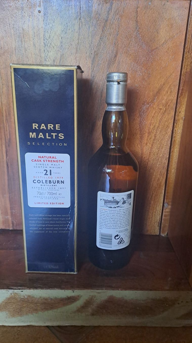 Bevande alcoliche: Coleburn 21 ans / 1979 Rare Malts Selection – Nuovo e nell'imballaggio originale da Villeneuve VD venduto da K.Jo 1