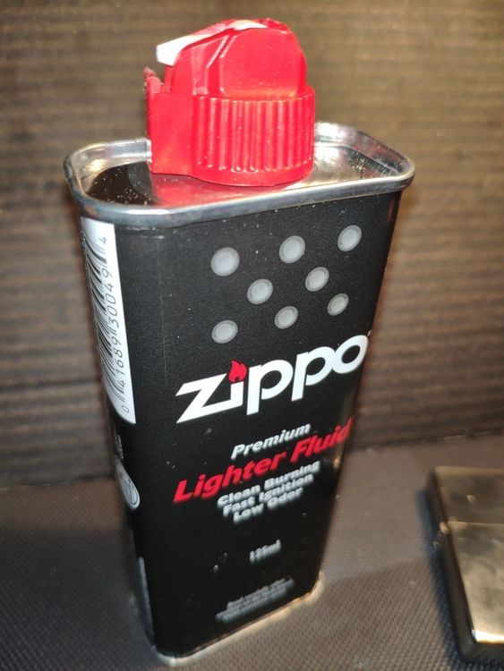 Zippo Benzin 4x 125ml Feuerzeugbenzin Benzinfeuerzeug