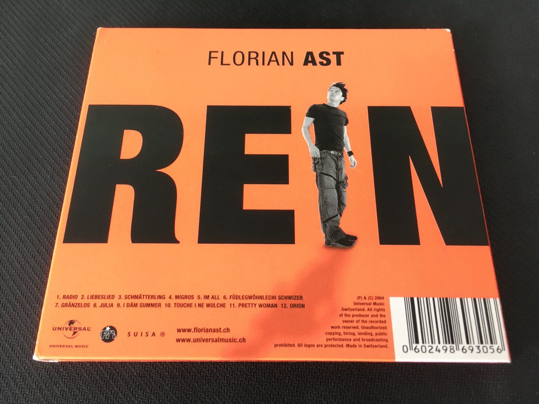 CD: Florian Ast - Astrein -CD- – Usato da St.Gallen venduto da MedienJoe 2