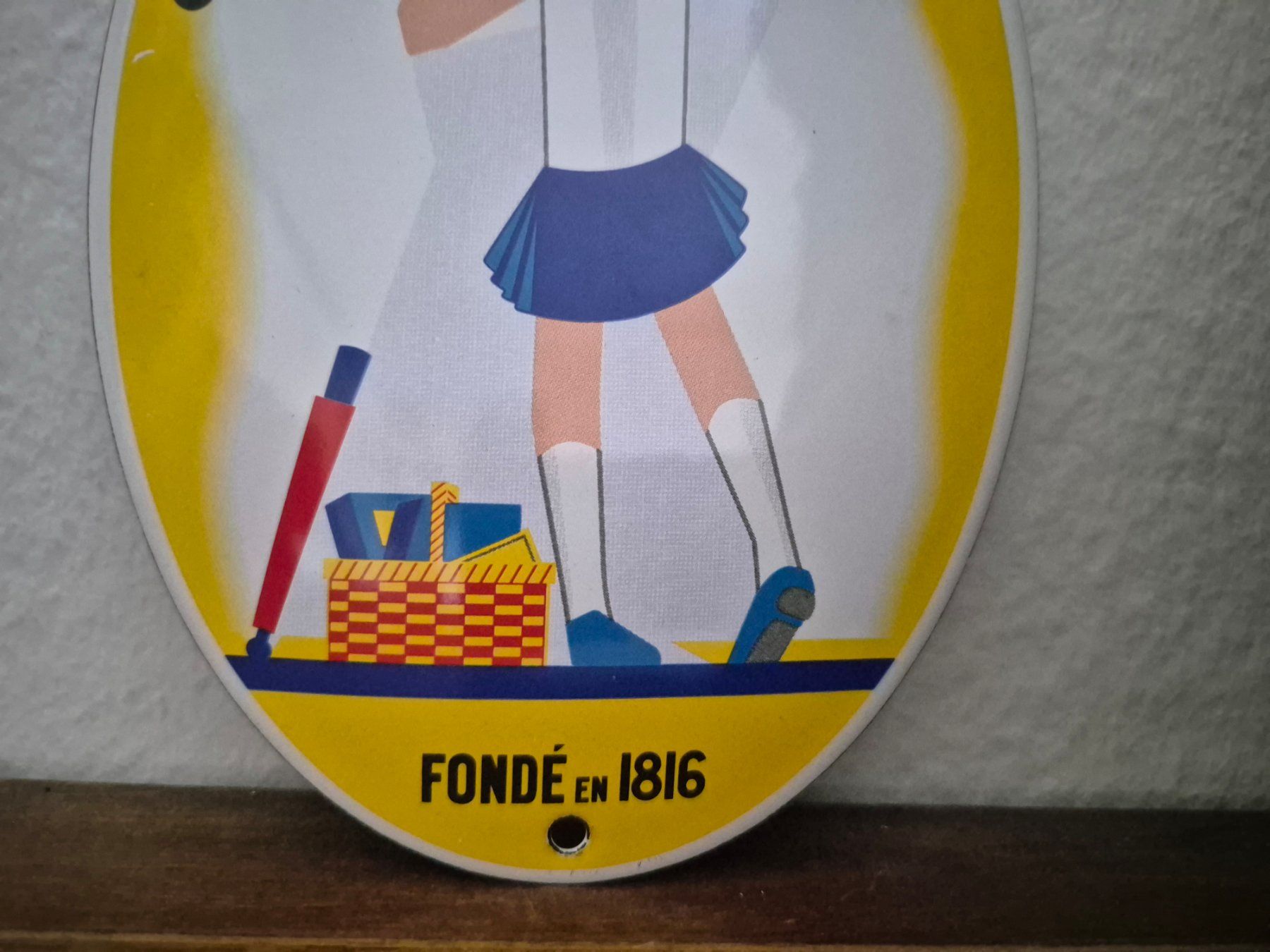 Insegne: Emailschild Chocolat Menier Logo Emaille Schild Schokolade – Nuovo (secondo la descrizione) da Schaffhausen venduto da pfanis09 2