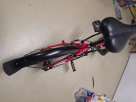 Klapprad Decathlon B'Twin Tilt 120 6-Gang, Rot