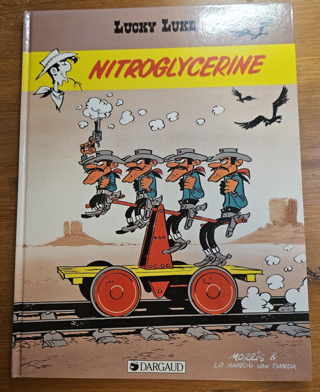 Fumetti: Lucky Luke N 57 E.O. (T.B.E.)  Nitroglycérine – Usato da Prévonloup venduto da bitume1975