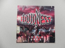 LP Japan Heavy Metal Band Loudness 1986 Lightning Strikes