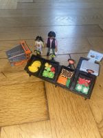 Playmobil Supermarkt Gemüse Früchte Wagen Figuren Set Top!