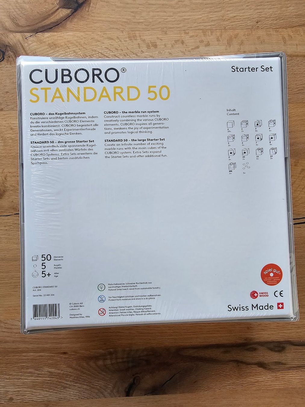 Cuboro Spielzeuge: CUBORO Standard 50 - Neu & OVP – Neu und originalverpackt aus Laufen von  1