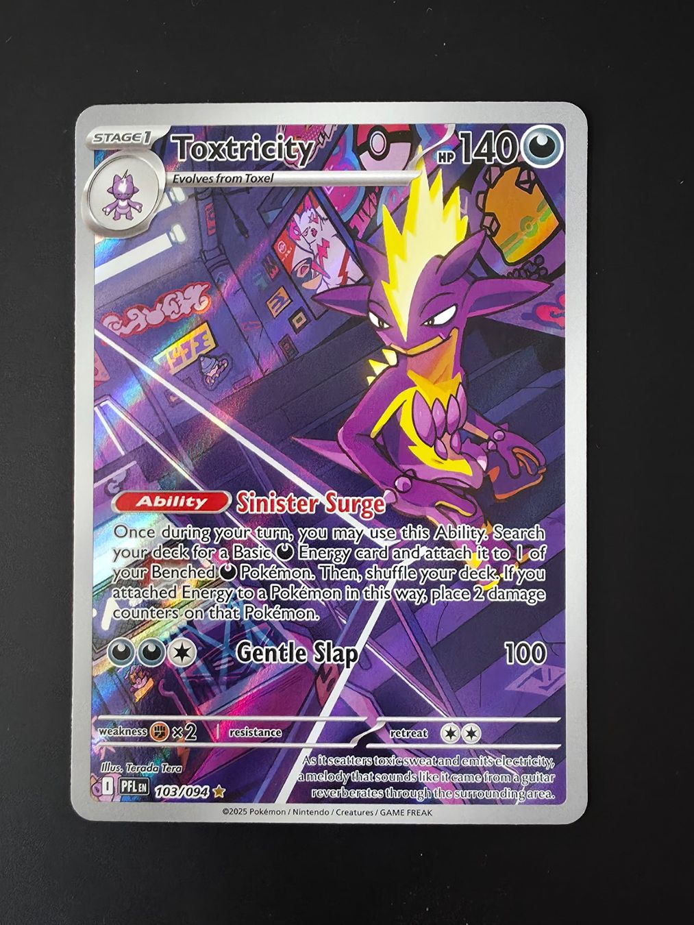 Pokémon Carte collezionabili: Toxtricity (PFL 103) - Pokémon – Usato da Zürich venduto da Semagets