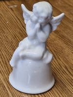 Engelsfigur Handglocke Keramik,10.5 x 6 cm