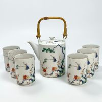 Service à thé IMARI vintage en porcelaine japonais