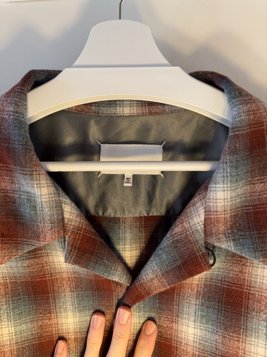 Camicette: Maison Margiela Pendleton Overshirt – Usato da Schwerzenbach venduto da ddv14 2
