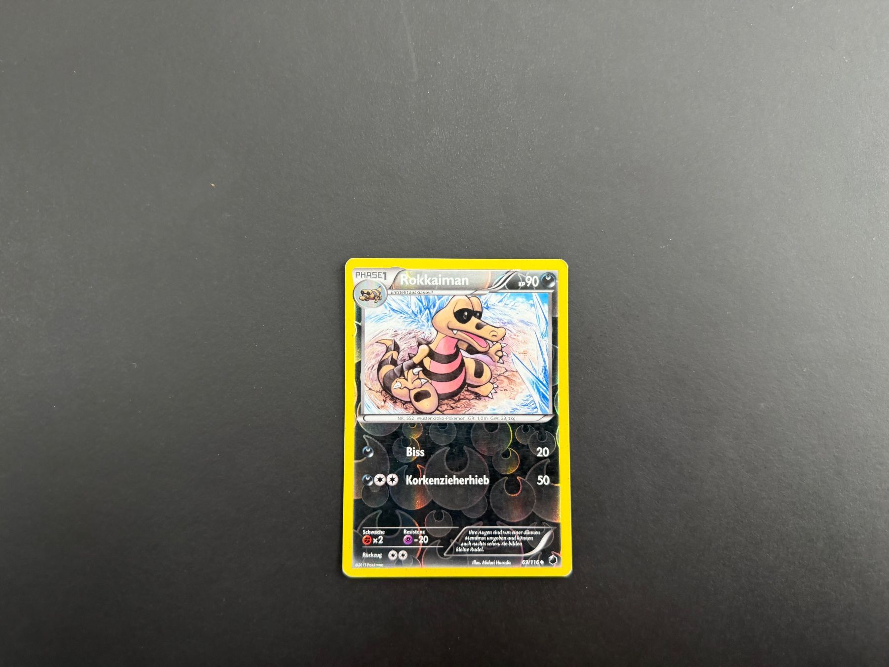 Pokémon Carte collezionabili: Rokkaiman 69/116 – Usato da Zürich venduto da mountainwizard00