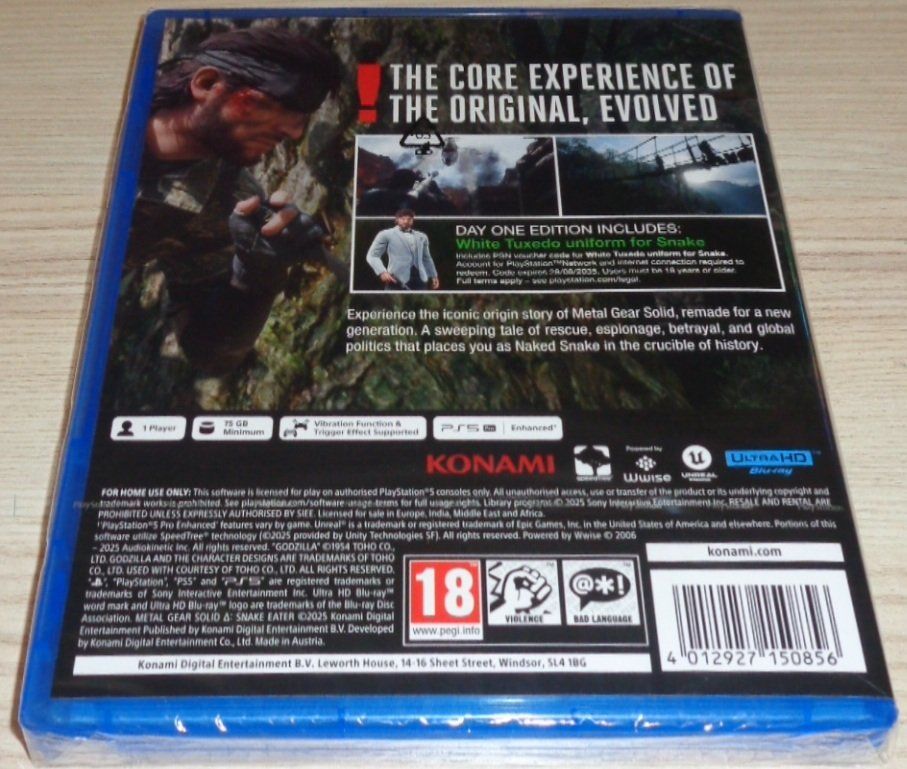 Spiele: Metal Gear Solid Delta: Snake Eater Day 1 Edition (PS5) – Neu und originalverpackt aus Thun von Gameparadise 1
