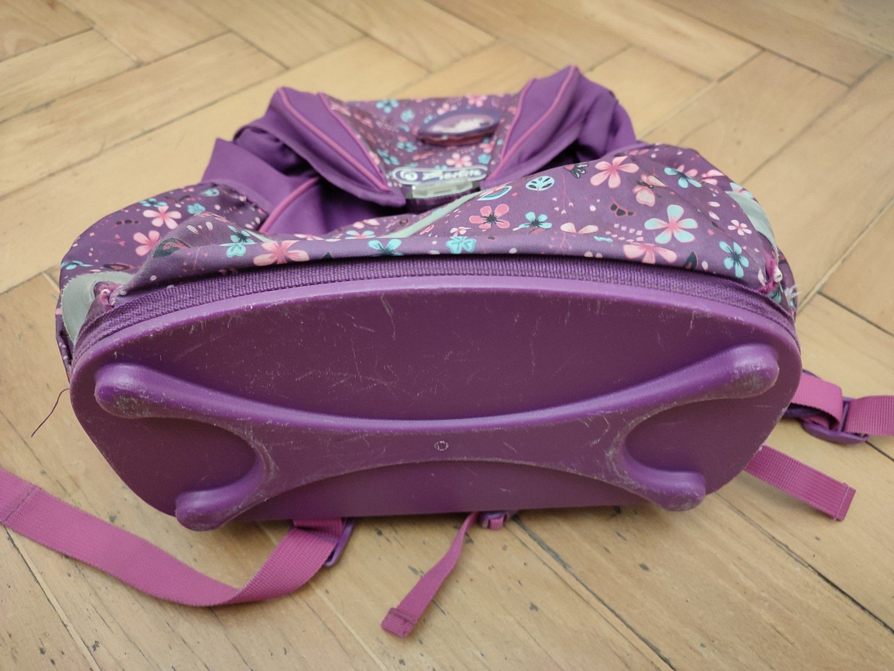 Herlitz Kindertaschen: Herlitz UltraLight Schulranzen Set - Blumen & Katze – Gebraucht aus Zürich von avl_zjy6 5