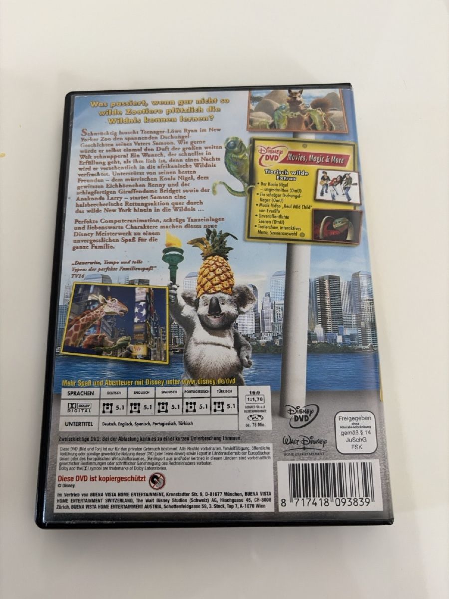 Alle DVDs: Tierisch Wild Disney DVD – Neu (gemäss Beschreibung) aus Uster von oranger_pulli 1