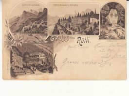 Rütli 1898 mit ST Flüelen