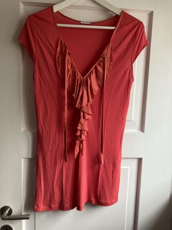 Shirt, Top mit Volant Grösse M