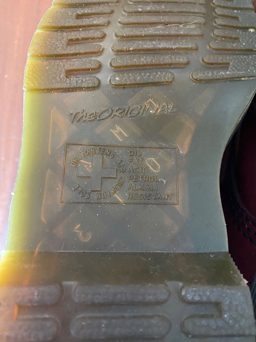 Dr. Martens Scarpe da donna: DR. MARTENS 1460 - Original Echt Leder Dunkelrot – Usato da Besazio venduto da lionheart63 4