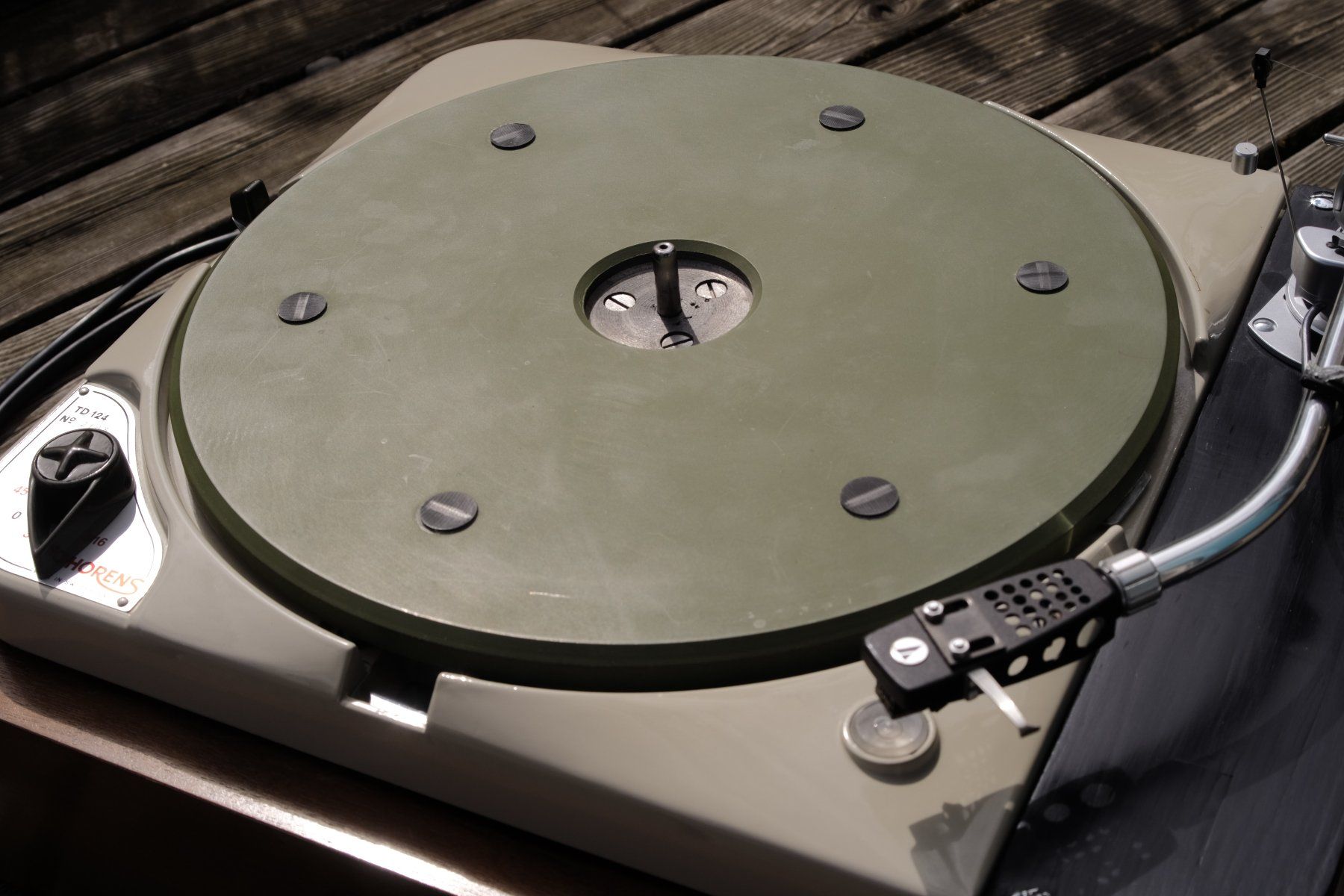Thorens Giradischi: Thorens TD-124, revidiert – Usato da Winterthur venduto da hermanadam 7