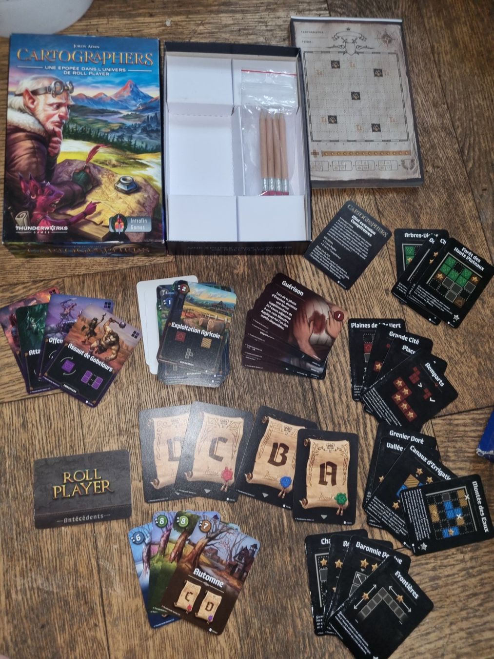 Jeux: Jeu Cartographers, thunderwork games – D'occasion à Fribourg par jarmilka 1