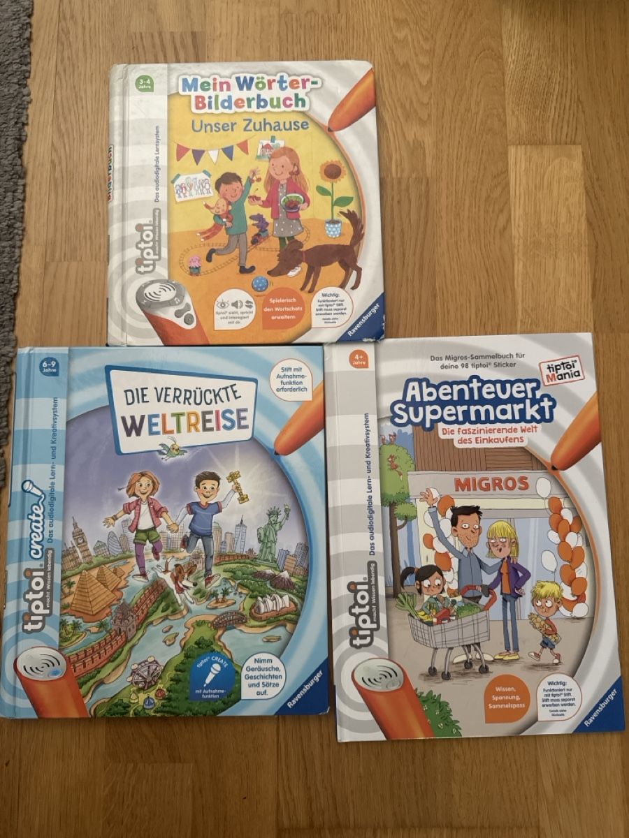 Tiptoi Spiele: Tiptoi Set: Spiele, Bücher und Stifte – Gebraucht aus Burgdorf von Lou-123 2