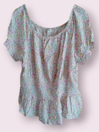 Blouse fleurie