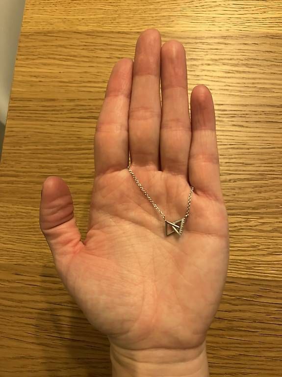 Catenine: Filigrane Halskette, echtes Silber mit Steinen von Alogo – Usato da Zürich venduto da cel_cw9k
