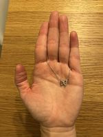 Filigrane Halskette, echtes Silber mit Steinen von Alogo