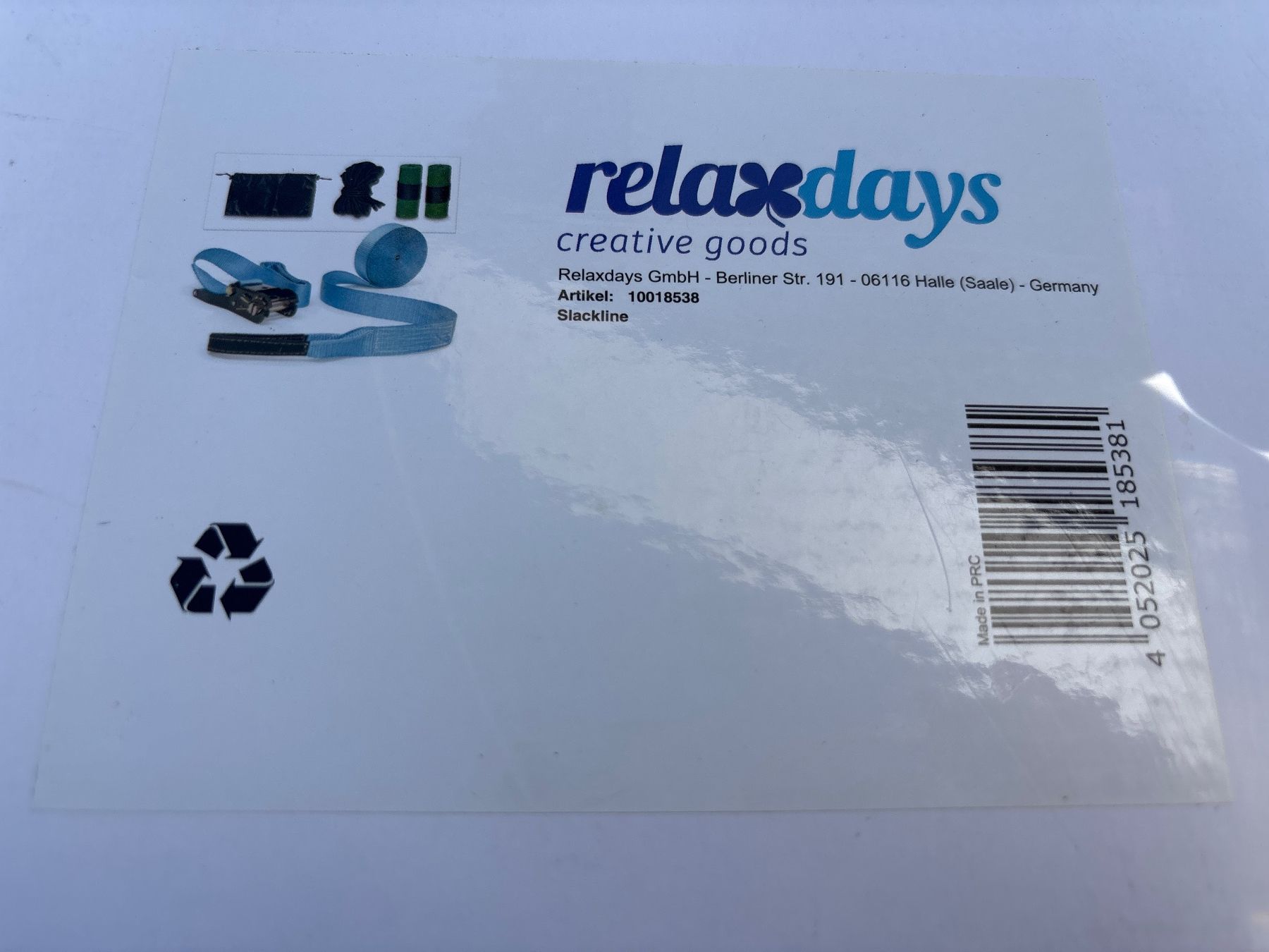 Slackline: Slackline Set mit Ratschensystem, 15m – Gebraucht aus Bubikon von Ultima2 4