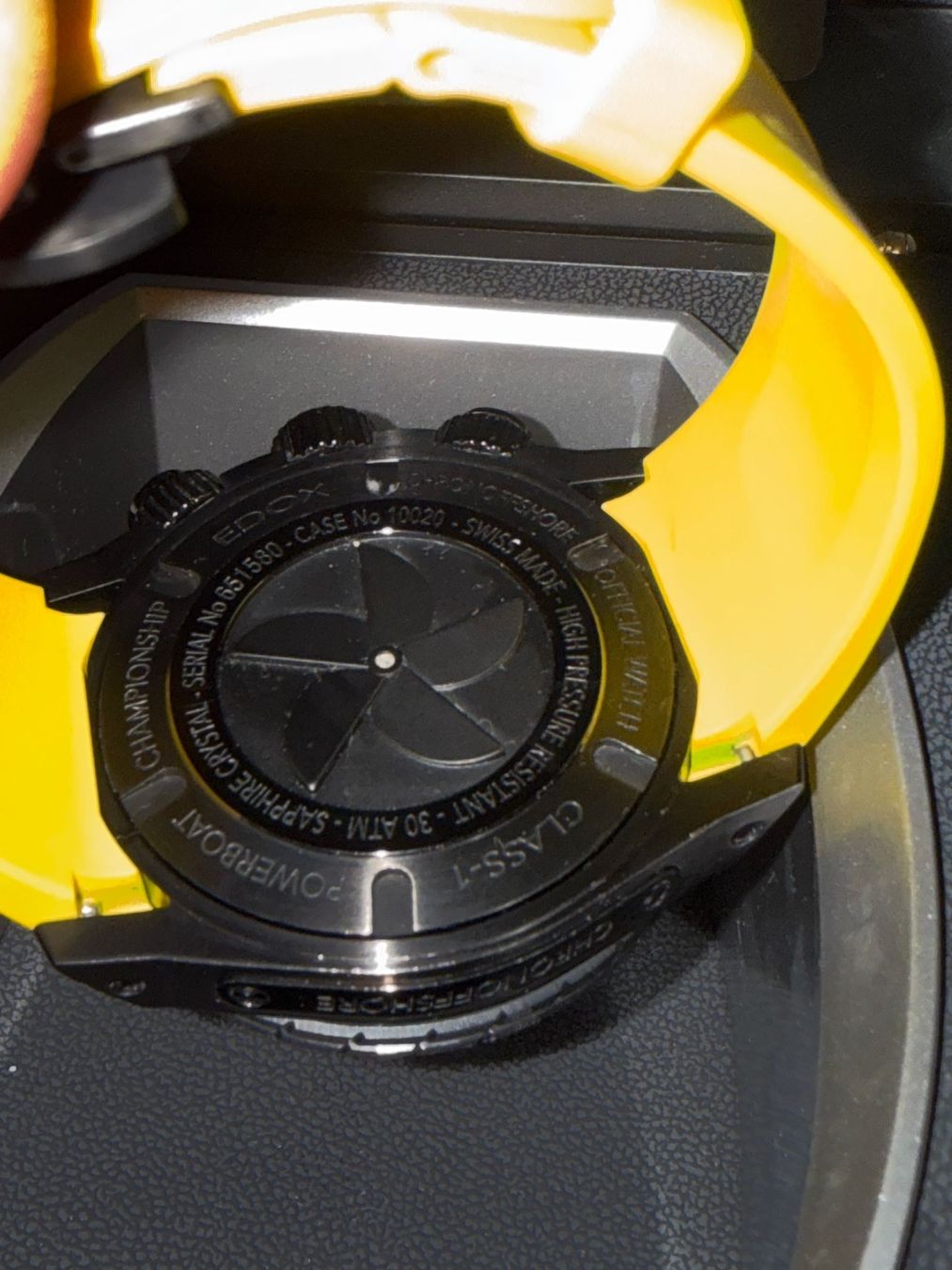 Edox Orologi: Edox Chronograph, montre homme – Usato da La Chaux-de-Fonds venduto da mem_l6xm 3